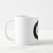 Logo de pirate tasse blanche classique de 11 onces (Gauche)