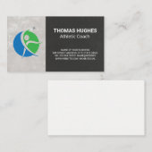 Logo de remise en forme | Carte de visite de l'ent (Devant / Derrière)