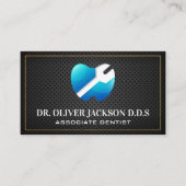 Logo de réparation des dents | Carte de visite de (Devant)