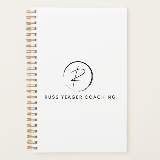 Logo de signature de coaching de Russ Yeager (Devant)
