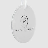 Logo de signature de coaching Russ Yeager (devant)