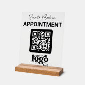 Logo de société professionnelle QR Code Entreprise (Angle)