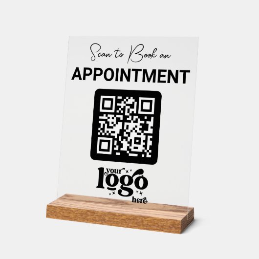Logo de société professionnelle QR Code Entreprise (Angle)