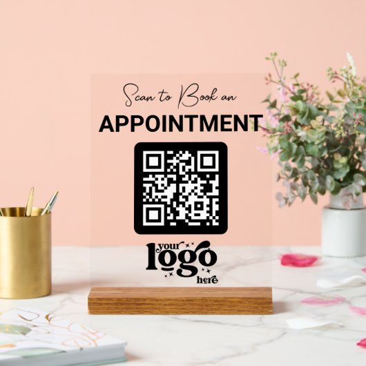 Logo de société professionnelle QR Code Entreprise (Mariage)