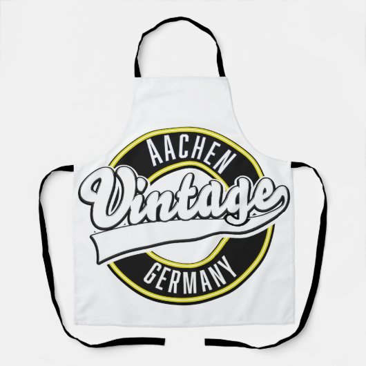 Logo de style vintage de Dortmund, tablier (Recto)