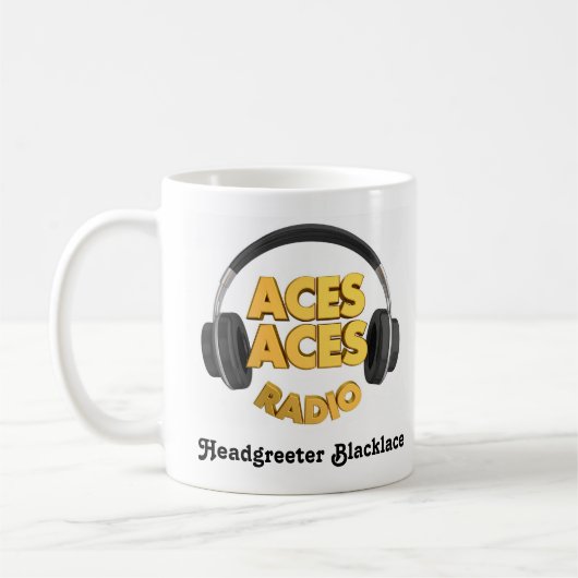 logo de tasse Aces Blacklace (Gauche)