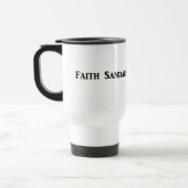 Logo de tasse de photographie de Sandahl de foi (Gauche)