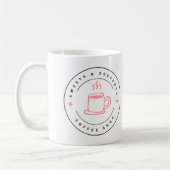 Logo de tasse sucré et dessert (Gauche)