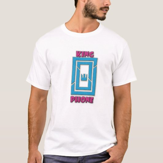 Logo de téléphone sur t-shirt (Devant)