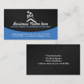 Logo de toit Carte de visite (Devant / Derrière)