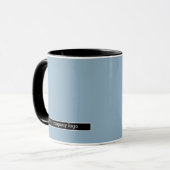 LOGO DE VOTRE ENTREPRISE, Café Mug personnalisé (Devant gauche)