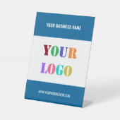 Logo de votre entreprise et panneau Pedestal de te (Recto)