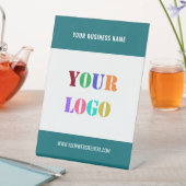 Logo de votre entreprise et panneau Pedestal de te (In SItu)