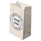 Logo de votre entreprise et sac cadeau promotionne (Dos Angle)