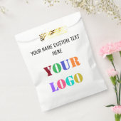 Logo de votre entreprise et Sacs de préférence de (Scellé)