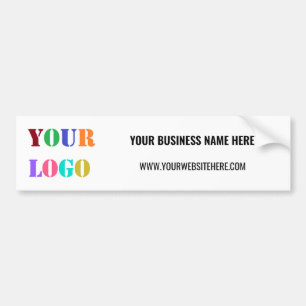 Logo de votre entreprise et Sticker pour pare-choc