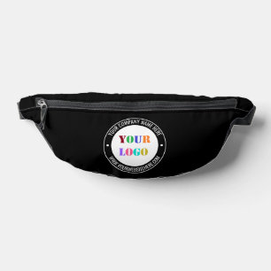 Logo de votre entreprise Pack Fanny Texte et coule