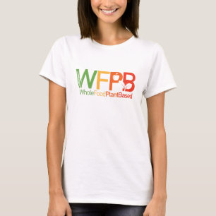 Logo de WFPB - blanc de T-shirt