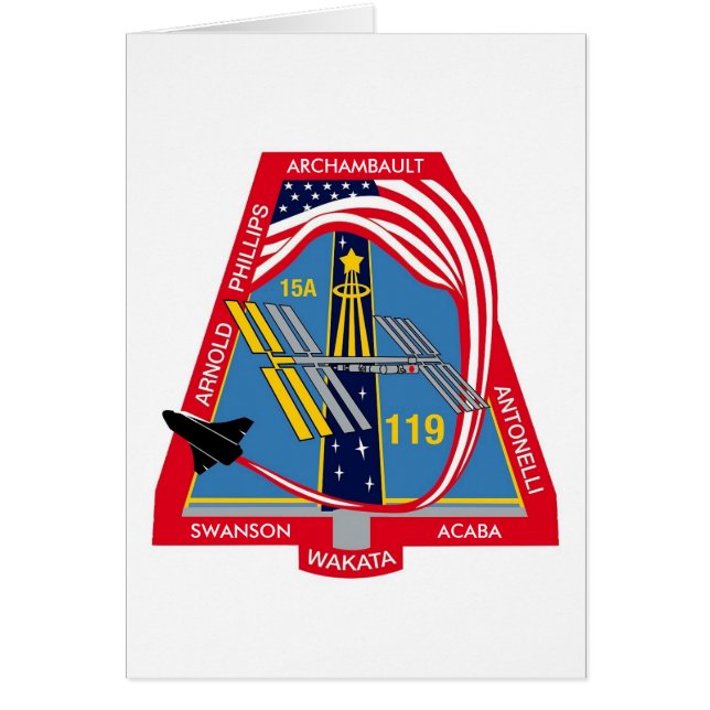 Logo de YOUR_NAME_HERE STS-119 (Devant)