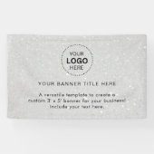 Logo d'entreprise avec bannière professionnelle de (Horizontal)
