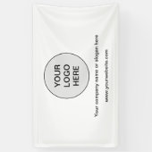 Logo d'entreprise Bannière promotionnelle moderne  (Vertical)