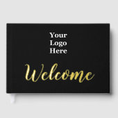 Logo d'entreprise Black Elegant Gold Script Bienve (Recto)