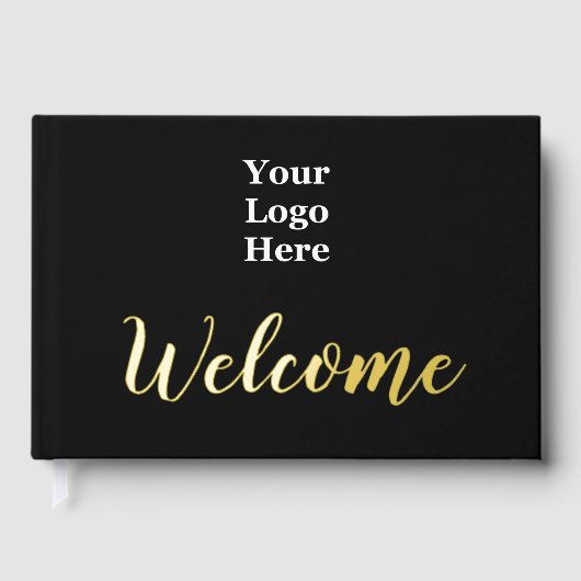 Logo d'entreprise Black Elegant Gold Script Bienve (Recto)