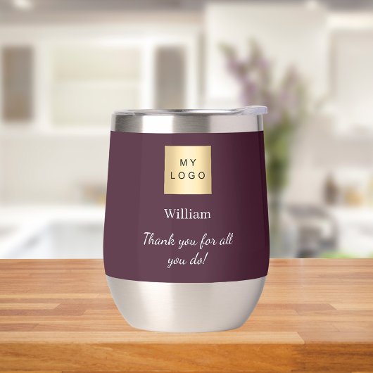 Logo d'entreprise bourguignonne employés merci