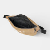 Logo d'entreprise Brown moderne Nom Fanny Pack (Ouvrir)