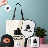 Logo d'entreprise célébrant # ans sur mesure