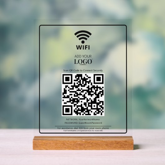 Logo d'entreprise Code Qr Office Internet Scan Con (Neutre)