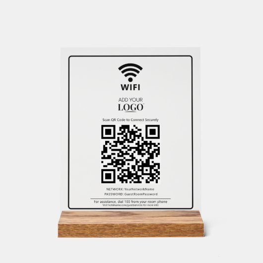Logo d'entreprise Code Qr Office Internet Scan Con (Recto)