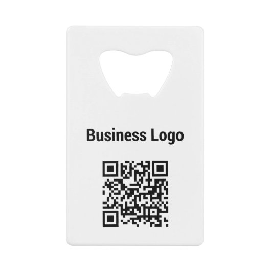 Logo d'entreprise Code QR promotionnel de la socié (Devant)