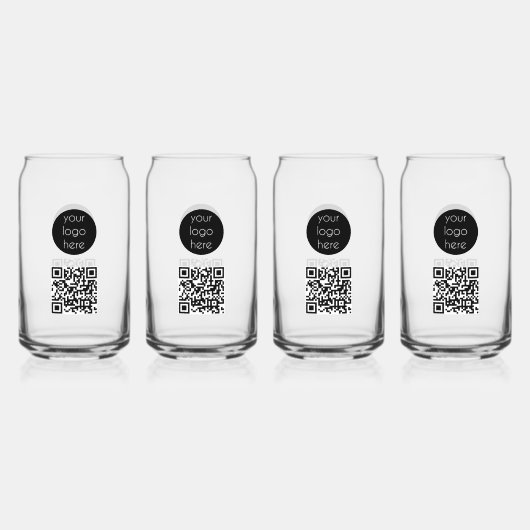 Logo d'entreprise Code QR promotionnel de la socié (Recto)