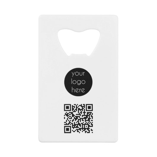 Logo d'entreprise Code QR promotionnel de la socié (Devant)