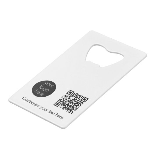 Logo d'entreprise Code QR promotionnel Texte (Dos Angle)