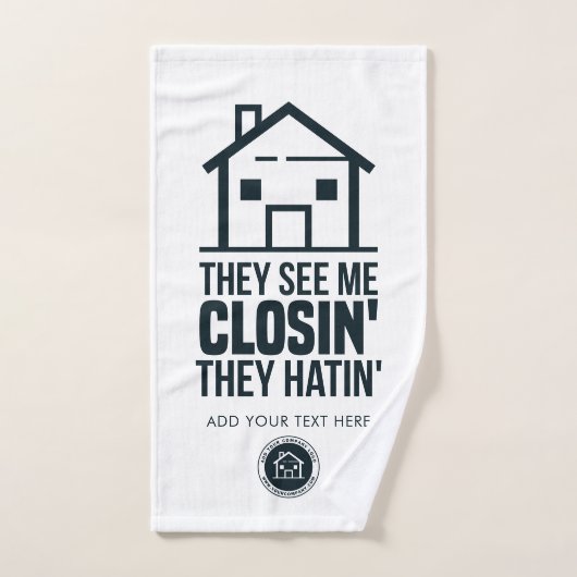 Logo d'entreprise de l'agent immobilier Personnali (Serviette à main)