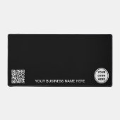 Logo d'entreprise et code QR l promotionnel noir b (Recto)