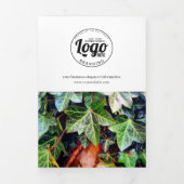 Logo d'entreprise et photo Brochure Tripli moderne (Page de couverture)