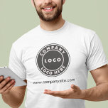 Logo d'entreprise et site Web Entreprise Employé P<br><div class="desc">Ajoutez le logo de votre entreprise et l'identité de votre marque à cette chemise et votre adresse ou slogan en cliquant sur le bouton "Personnaliser". Ces t-shirts de marque peuvent annoncer votre entreprise comme les employés les portent et double comme un swag d'entreprise. Disponible en d'autres couleurs et tailles. Pas...</div>