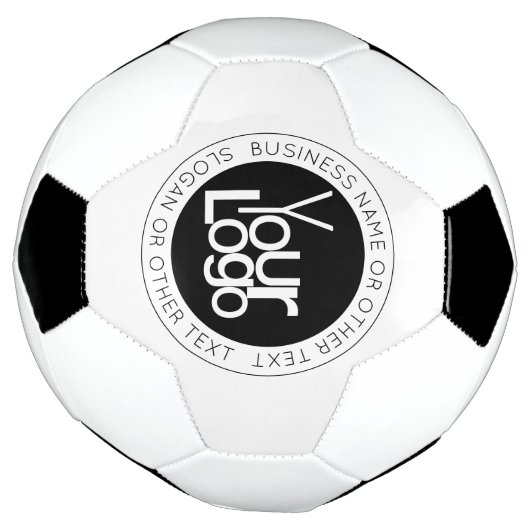 Logo d'entreprise et texte moderne simple modifiab (Tourné)