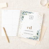 Logo d'entreprise Eucalyptus verdure or 2025