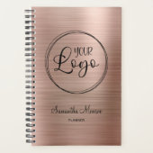 Logo d'entreprise Faux Rose Gold Foil Work (Devant)