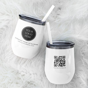 Logo d'entreprise moderne Code QR d'entreprise Min