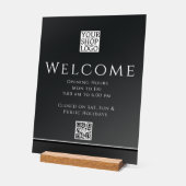 Logo d'entreprise moderne et chic noir (Angle)