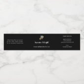 Logo d'entreprise moderne Étiquette d'enveloppemen (Étiquettes simples)