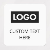 Logo d'entreprise moderne Étiquette Étiquettes de  (Design 1)