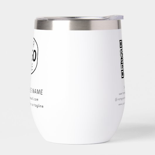 Logo d'entreprise moderne QR Code Entreprise Perso (Gauche)