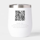 Logo d'entreprise moderne QR Code Entreprise Perso (Arrière)