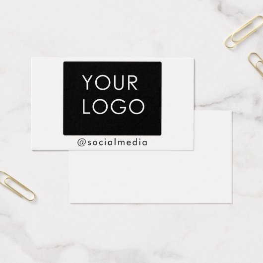 Logo d'entreprise moderne Social Media Plain (Bureau)